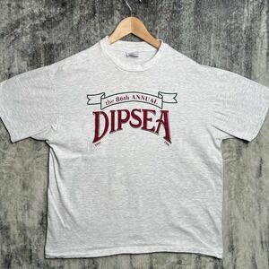 Vintage Dipsea Survivor Shirt Gray 86th Annual 1996 Trail Run Hanes Tee XL